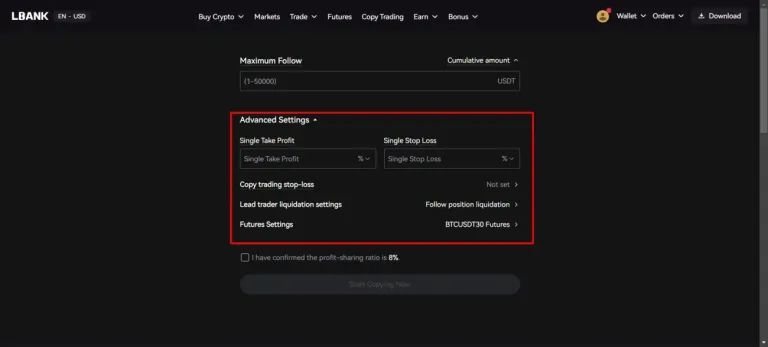 تنظیمات پیشرفته
