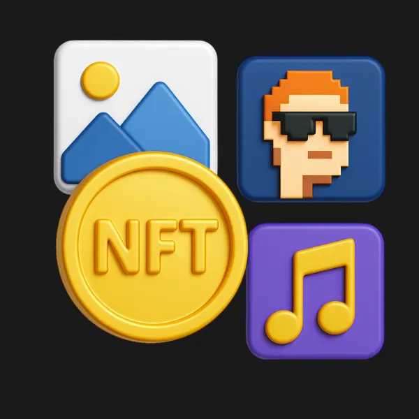 تنوع بالا در انتخاب NFT‌ها
