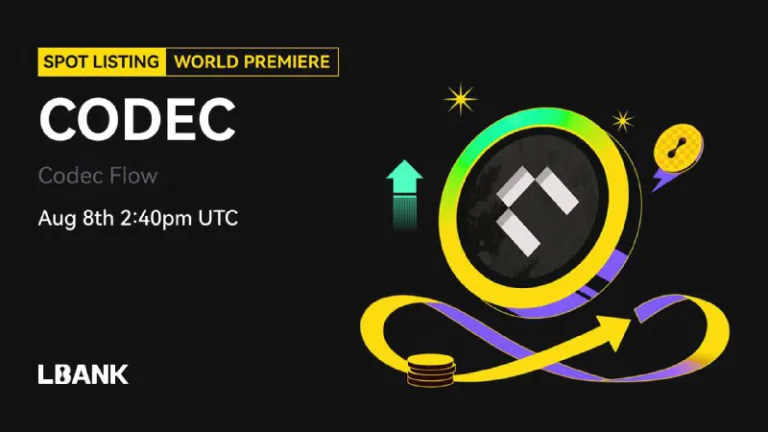 لیستینگ جدید رمزارز CODEC در صرافی ال‌بانک