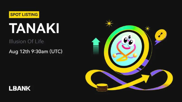 لیستینگ جدید رمزارز TANAKI در صرافی LBank