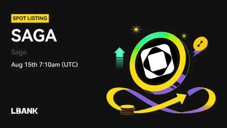 لیستینگ جدید رمزارز SAGA در صرافی LBank