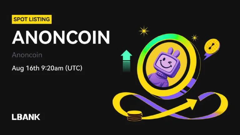 لیست جدید رمزارز ANONCOIN (Anoncoin) در صرافی Lbank