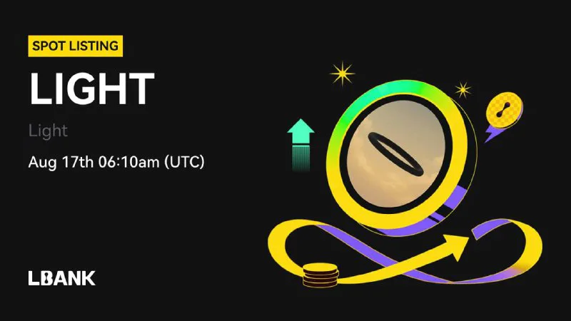لیستینگ توکن Light در صرافی Lbank؛ آغاز معاملات توکن LIGHT