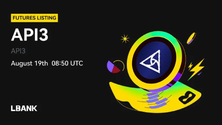 صرافی Lbank لیستینگ فیوچرز API3 با اهرم تا ۵۰ برابر
