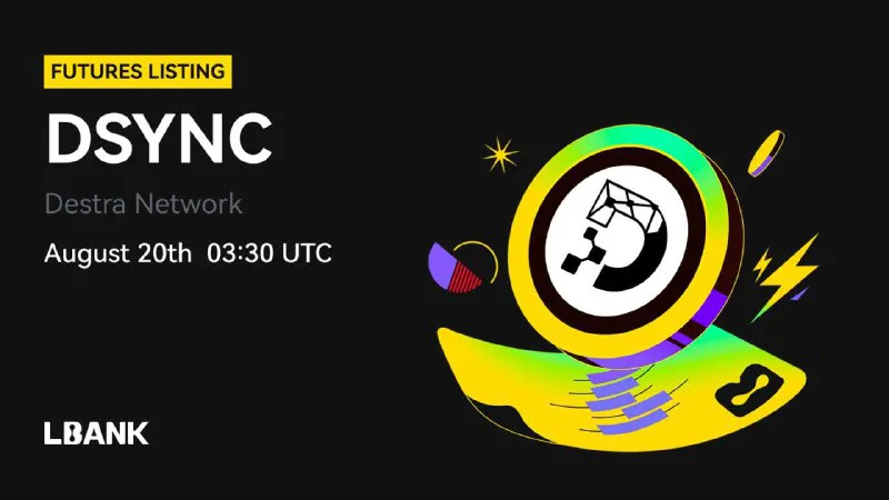 لیستینگ فیوچرز توکن DSYNC با اهرم ۵۰ در صرافی Lbank