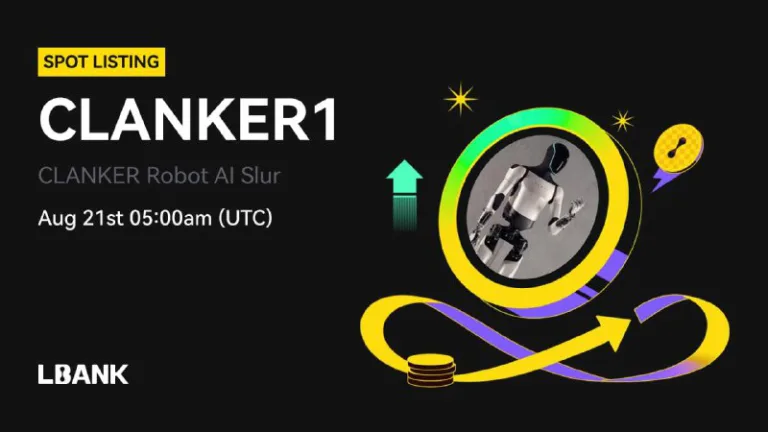 لیستینگ رمزارز CLANKER1 (CLANKER Robot AI Slur) در صرافی Lbank