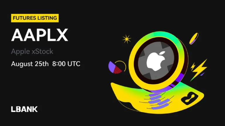 لیستینگ فیوچرز توکن AAPLX در صرافی Lbank با اهرم 10