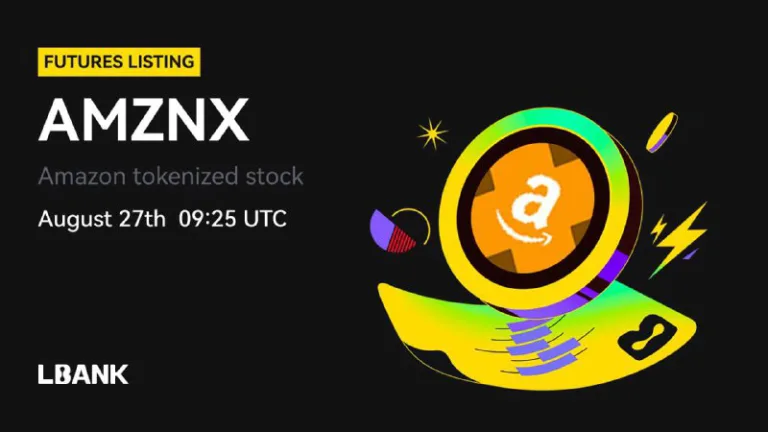 لیستینگ فیوچرز AMZNX با اهرم 10 در صرافی Lbank