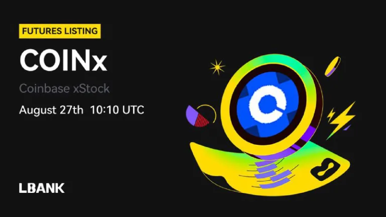 لیستینگ فیوچرز COINx در صرافی Lbank با اهرم 10 فعال شد