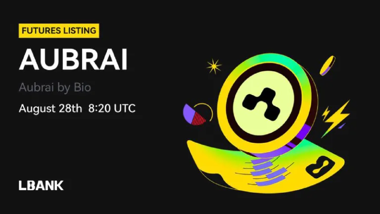 لیستینگ فیوچرز رمزارز AUBRAI با اهرم 50 در صرافی Lbank