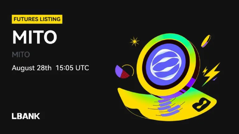لیستینگ فیوچرز MITO در صرافی Lbank با اهرم ۵۰