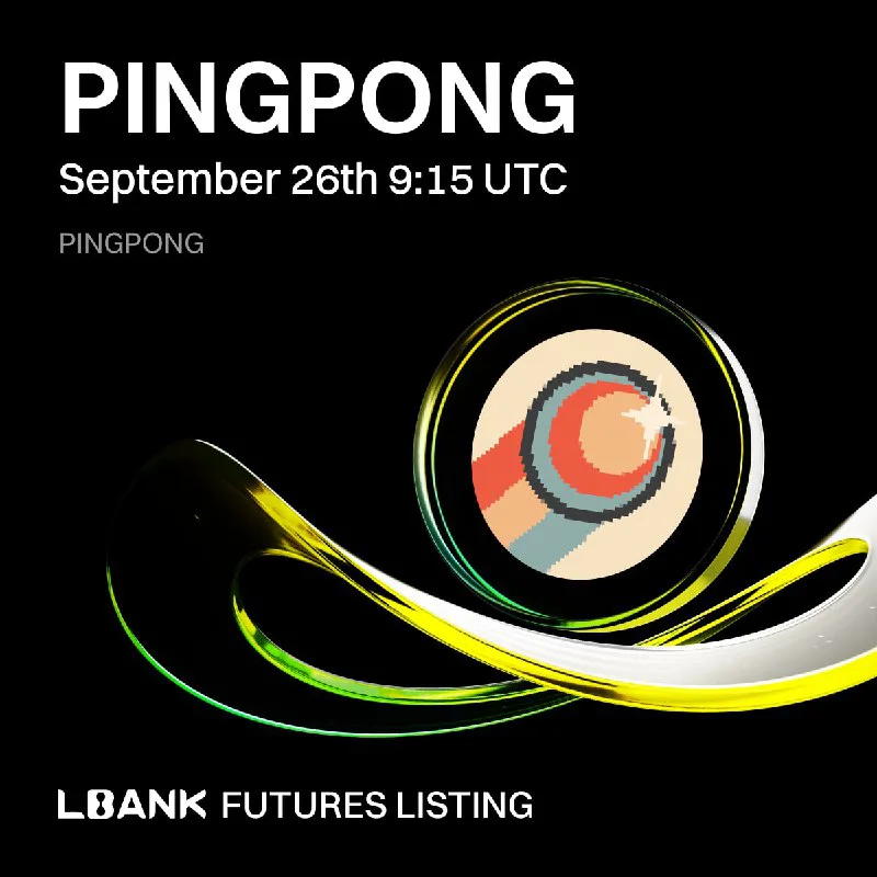 اضافه شدن قرارداد دائمی PINGPONGUSDT به بازار فیوچرز صرافی Lbank