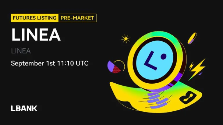 فیوچرز LINEA با اهرم ۵۰ در صرافی Lbank فعال شد