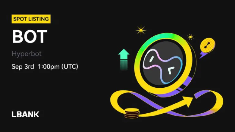 لیستینگ رمزارز BOT (Hyperbot) در صرافی Lbank و جزئیات آن