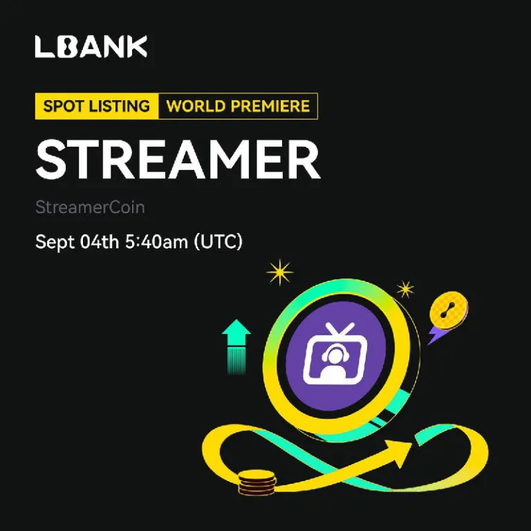 لیست شدن StreamerCoin در صرافی Lbank و شروع معاملات
