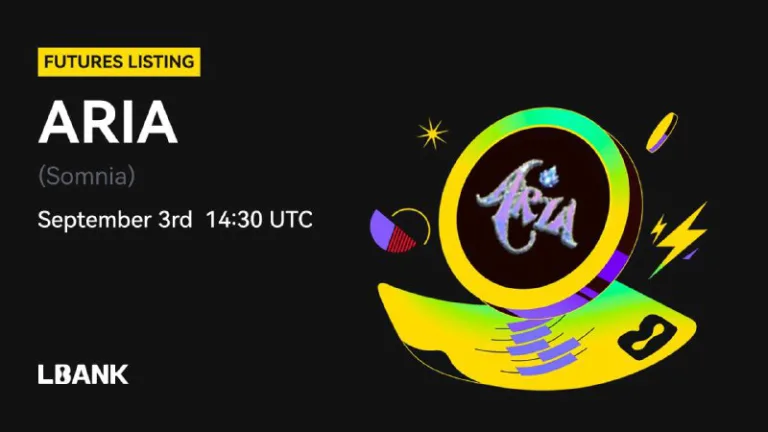 لیستینگ فیوچرز ARIA با اهرم 50 در صرافی Lbank