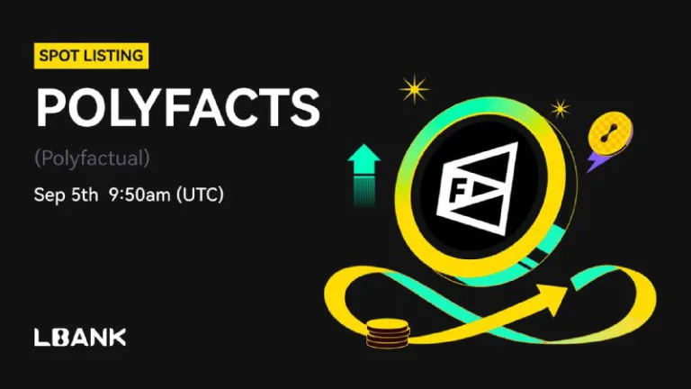 لیستینگ رمزارز جدید Polyfactual (POLYFACTS) رسما در صرافی Lbank