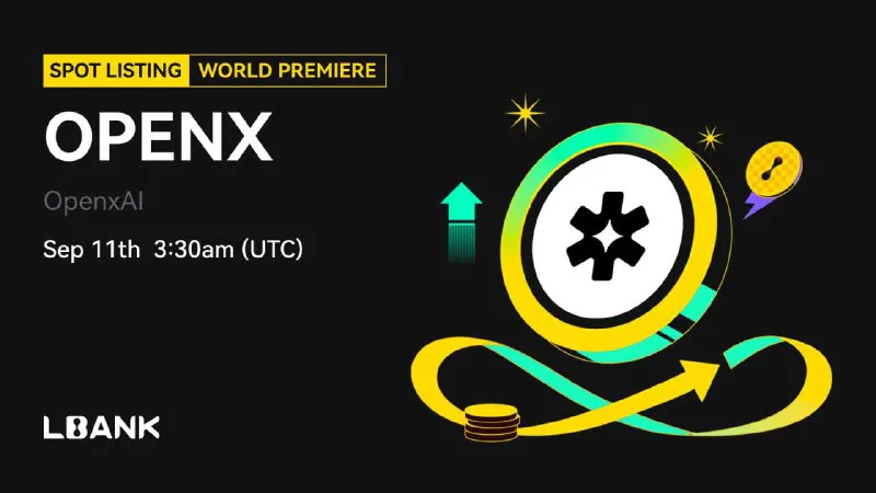 لیستینگ توکن OpenxAI با نماد OPENX در صرافی Lbank