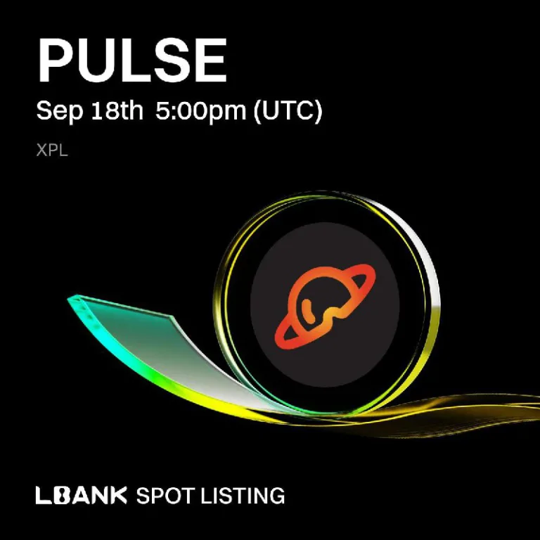 لیستینگ رمزارز PULSE (XPL) در صرافی Lbank فردا