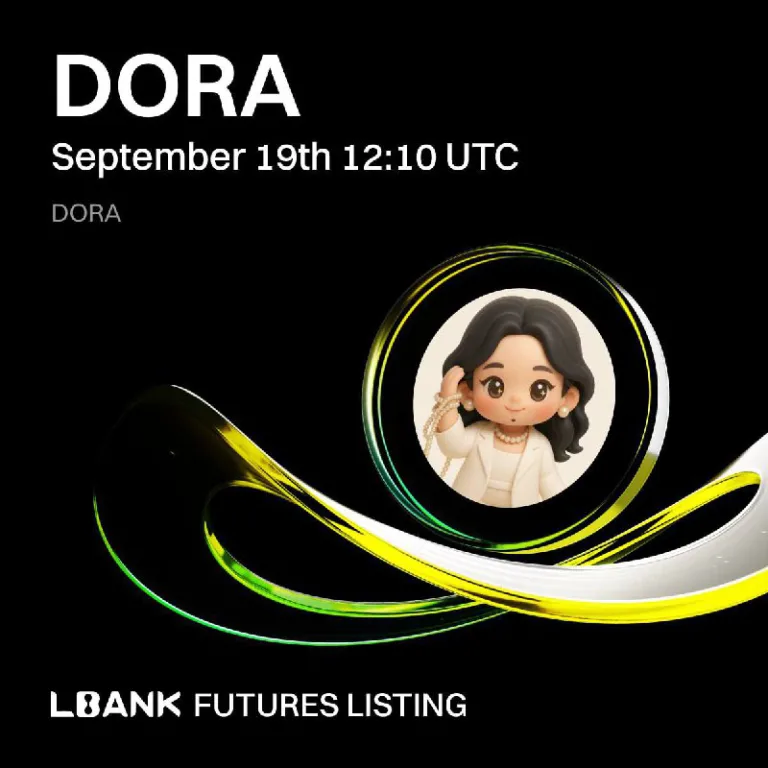 صرافی Lbank فیوچرز DORA با اهرم ۵۰ فعال شد
