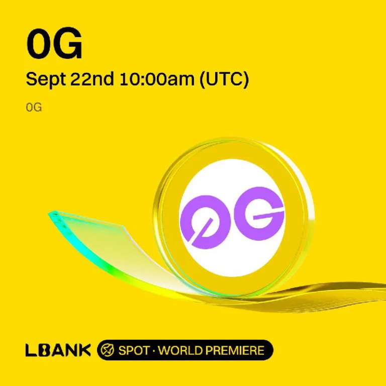 لیستینگ رمزارز 0G در صرافی Lbank اعلام شد