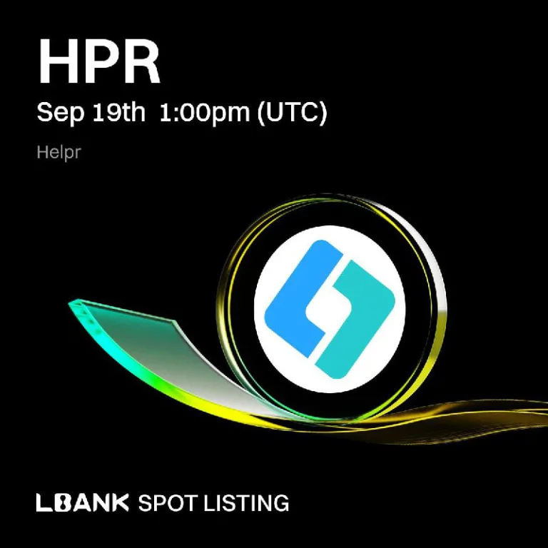 لیستینگ رمزارز هلپر HPR در صرافی Lbank امروز