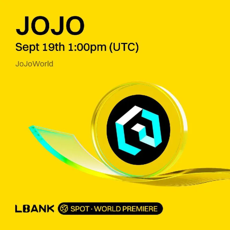 لیستینگ رمزارز JoJoWorld با نماد JOJO در صرافی Lbank