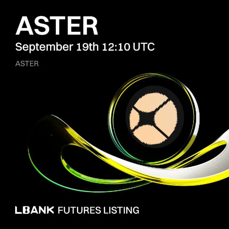 فیوچرز ASTER با اهرم 50 در صرافی Lbank لیست شد