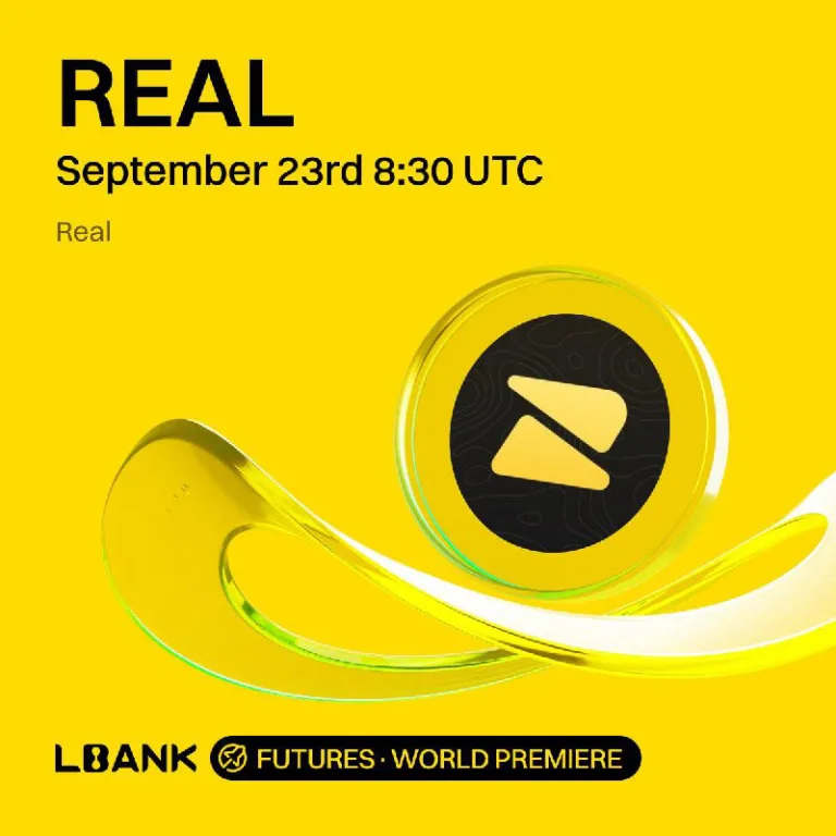 لیستینگ فیوچرز رمزارز REAL با اهرم 20 در صرافی Lbank