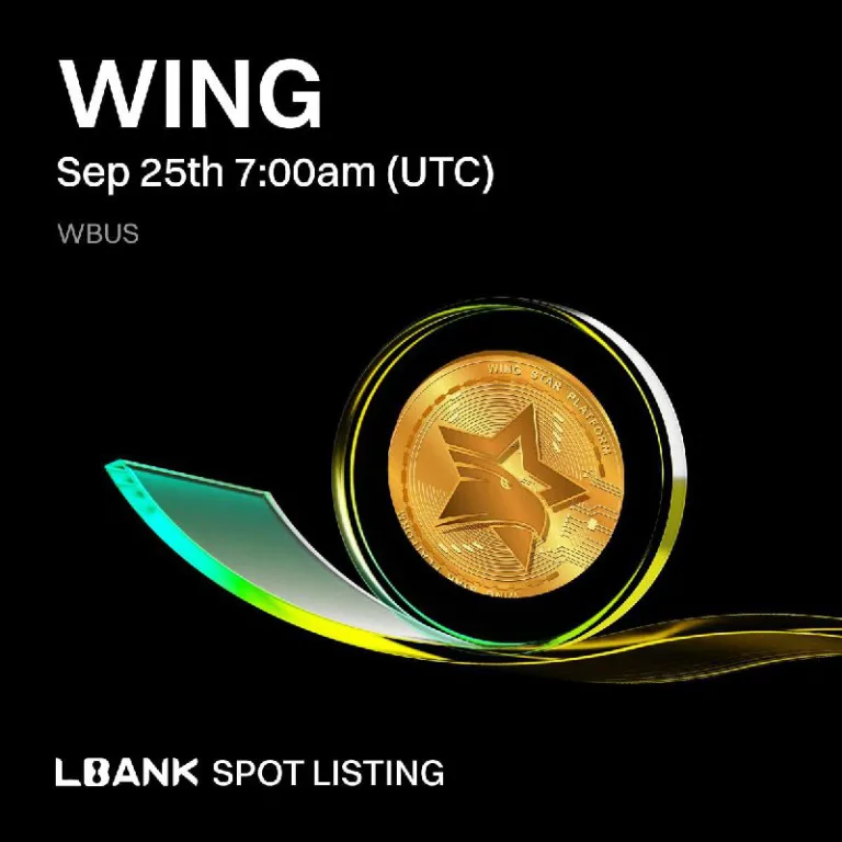 لیستینگ رمز ارز WING STAR در صرافی Lbank به زودی