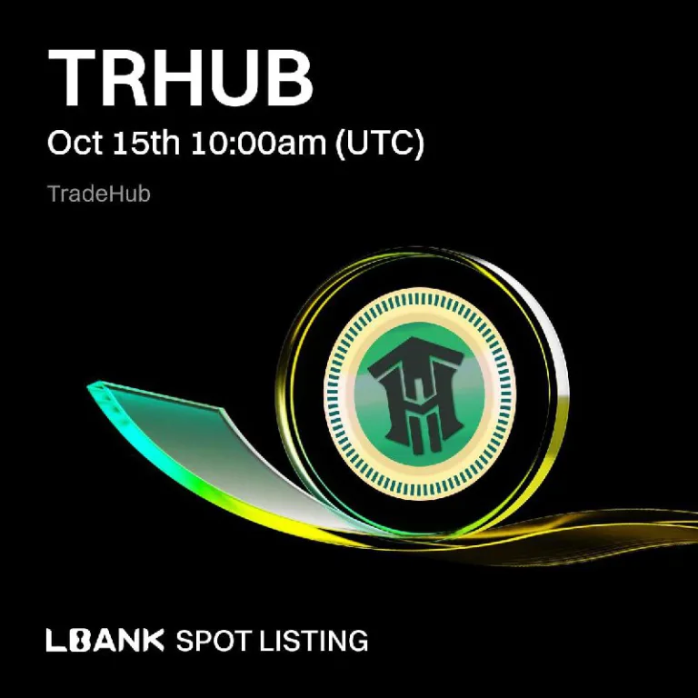 لیستینگ رمزارز TRHUB در صرافی Lbank به زودی