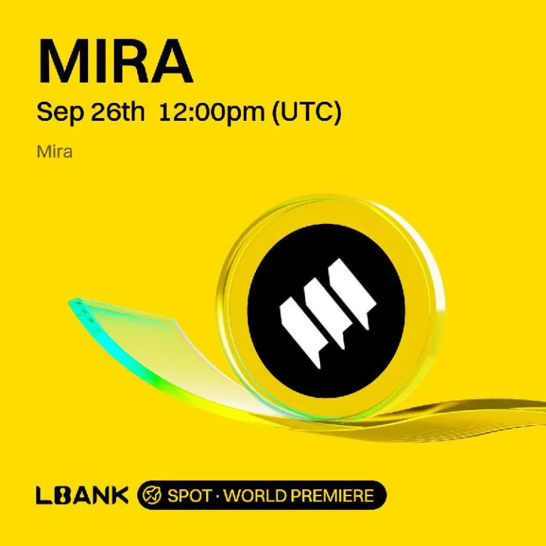 لیستینگ رمزارز میرا در صرافی Lbank به زودی