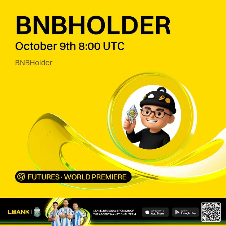 لیست شدن قرارداد پرپچوال BNBHOLDER در صرافی Lbank از ۱۷ مهر ۱۴۰۴