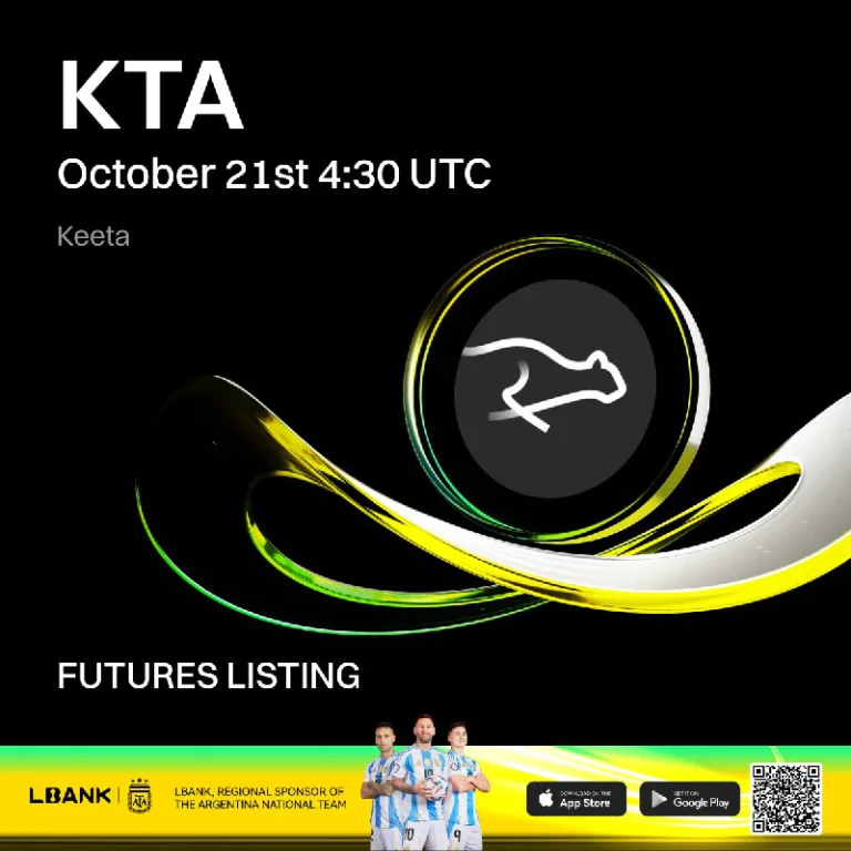 لیست قرارداد دائمی KTAUSDT در صرافی Lbank از ۲۹ مهر ۱۴۰۴