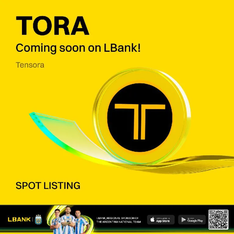 اعلام لیستینگ توکن TORA در صرافی Lbank به زودی
