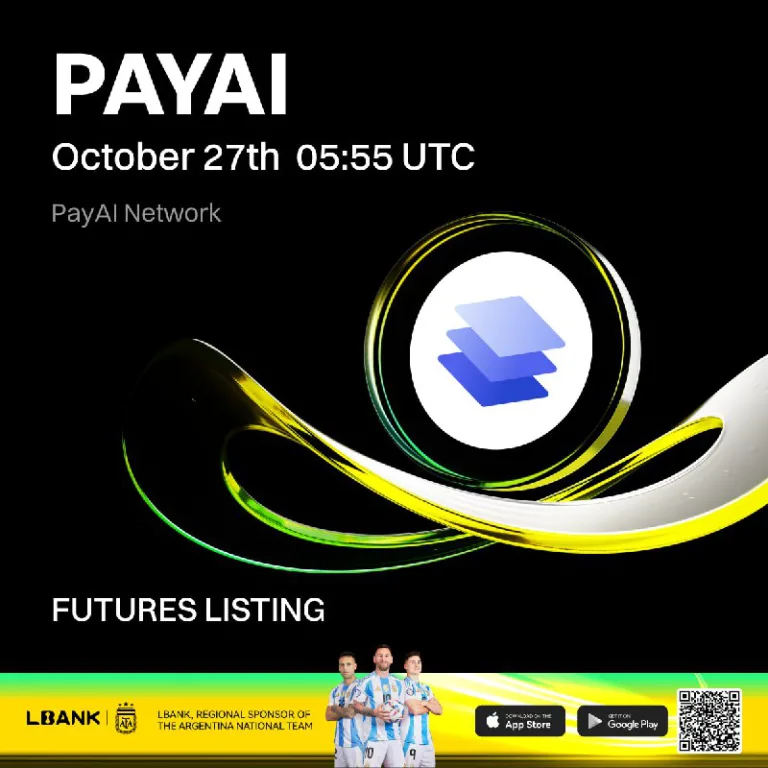 صرافی Lbank قرارداد دائمی PAYAIUSDT را در ۵ آبان ۱۴۰۴ لیست کرد