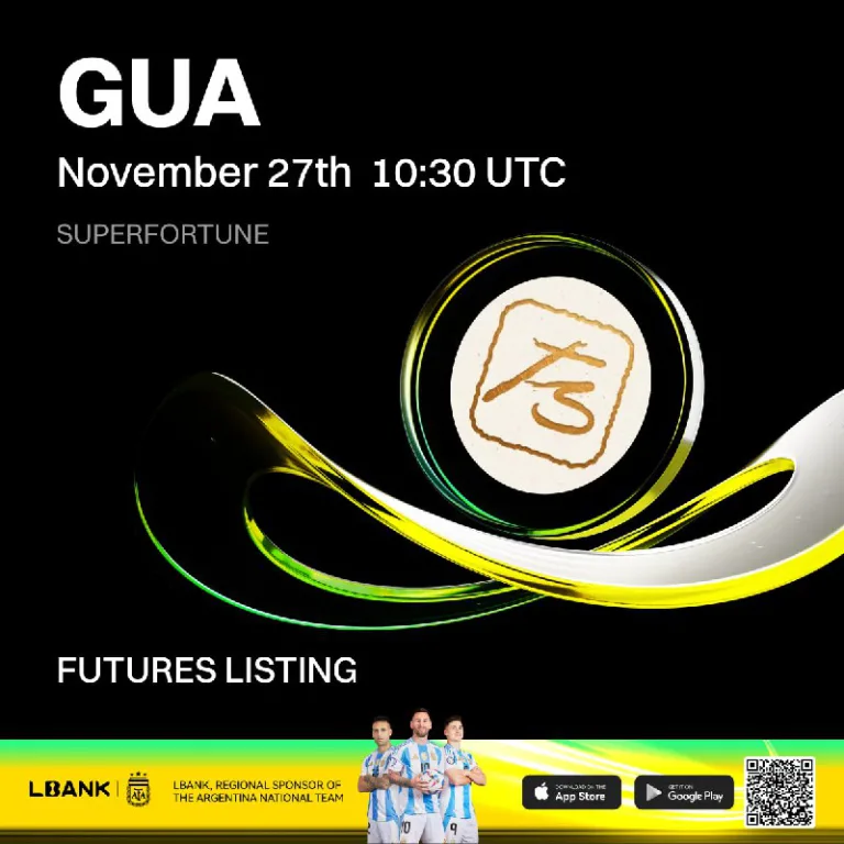 صرافی Lbank لیستینگ قرارداد دائمی GUAUSDT را اعلام کرد