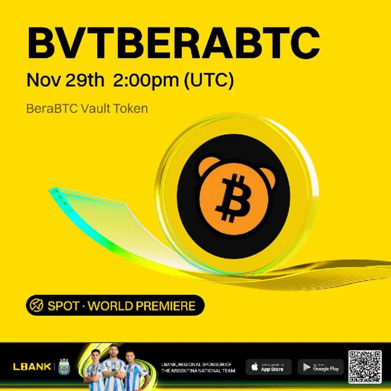 صرافی Lbank لیستینگ توکن BeraBTC را اعلام کرد