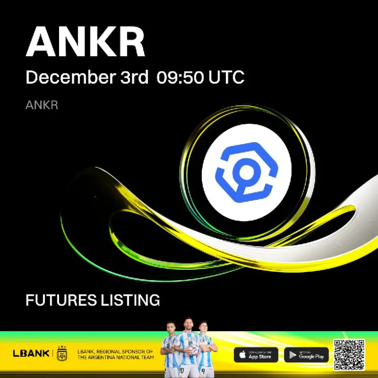 لیست شدن قرارداد دائمی ANKRUSDT در صرافی Lbank از ۱۲ آذر ۱۴۰۴