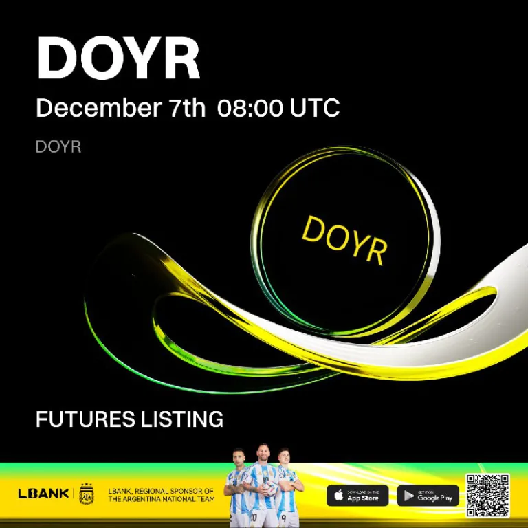 فهرست شدن قرارداد دائمی DOYRUSDT در بازار فیوچرز Lbank