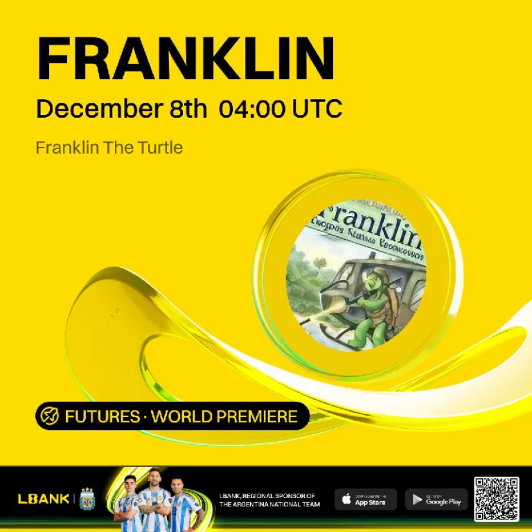 لیستینگ قرارداد دائمی FRANKLIN USDT در صرافی Lbank از ۱۷ آذر ۱۴۰۴
