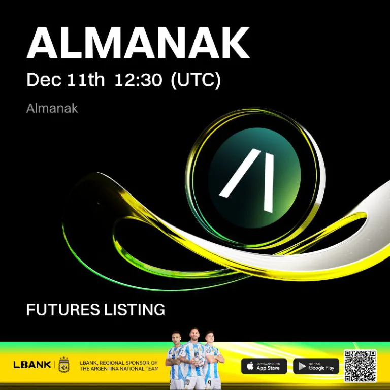 صرافی Lbank لیستینگ قرارداد پرپچوال ALMANAK با اهرم تا 20 برابر