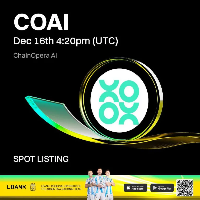 لیستینگ توکن COAI در صرافی Lbank با جفت COAI/USDT