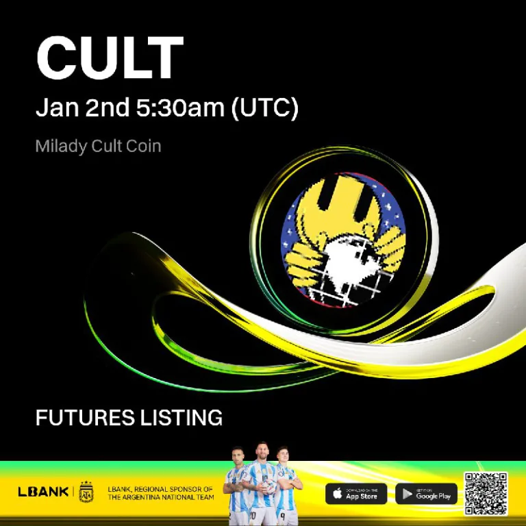 اضافه شدن قرارداد پرپچوال CULTUSDT در صرافی Lbank