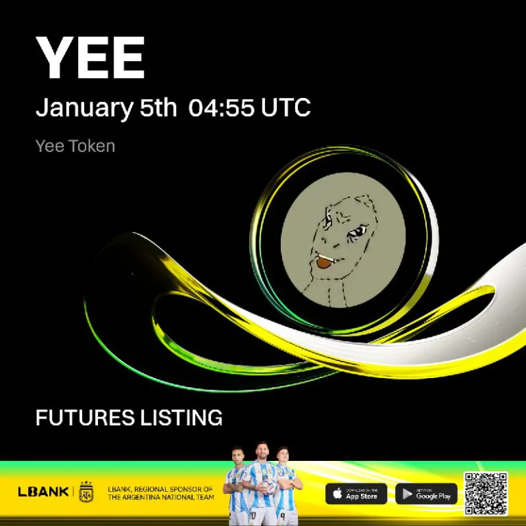 لیست شدن قرارداد پرپچوال YEEUSDT در صرافی Lbank از ۱۵ دی ۱۴۰۴