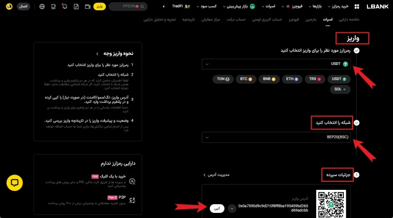 شبکه واریز در ال بانک